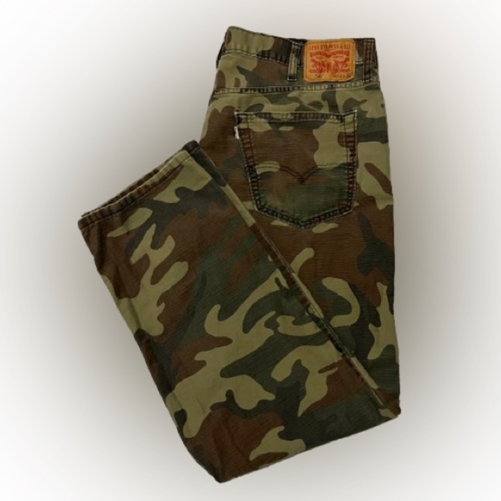 Levi's 541 Camouflage Jeans Size 40x32